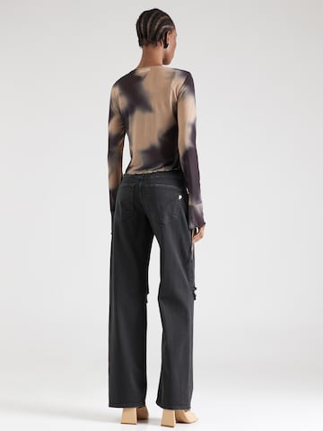 Loosefit Jeans 'Jacklyn' di Dondup in nero