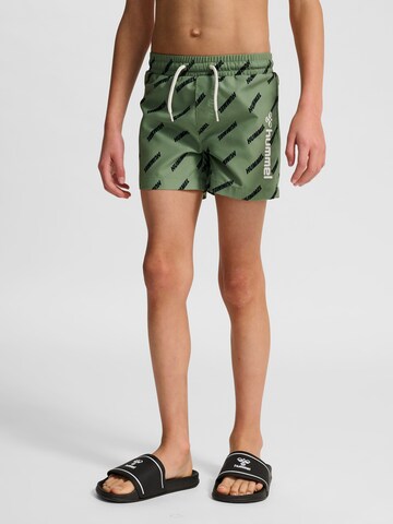 Maillot de bain de sport 'Chill' Hummel en vert : devant