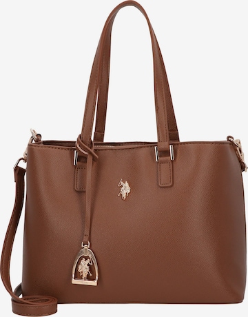 Sacs à main 'Jones' U.S. POLO ASSN. en marron : devant