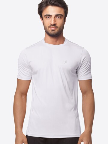 cflex Performance Shirt 'Sportswear Collection' in White: front
