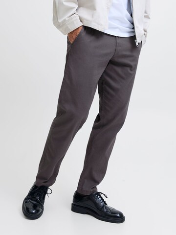 JACK & JONES Regular Chino trousers 'JPSTKane Dave' in Grey