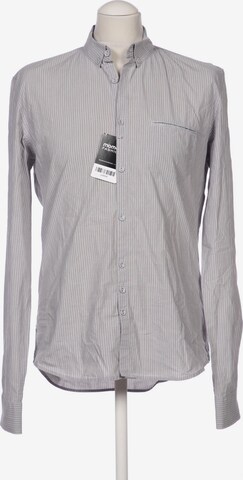 DKNY Button Up Shirt in M in Grey: front