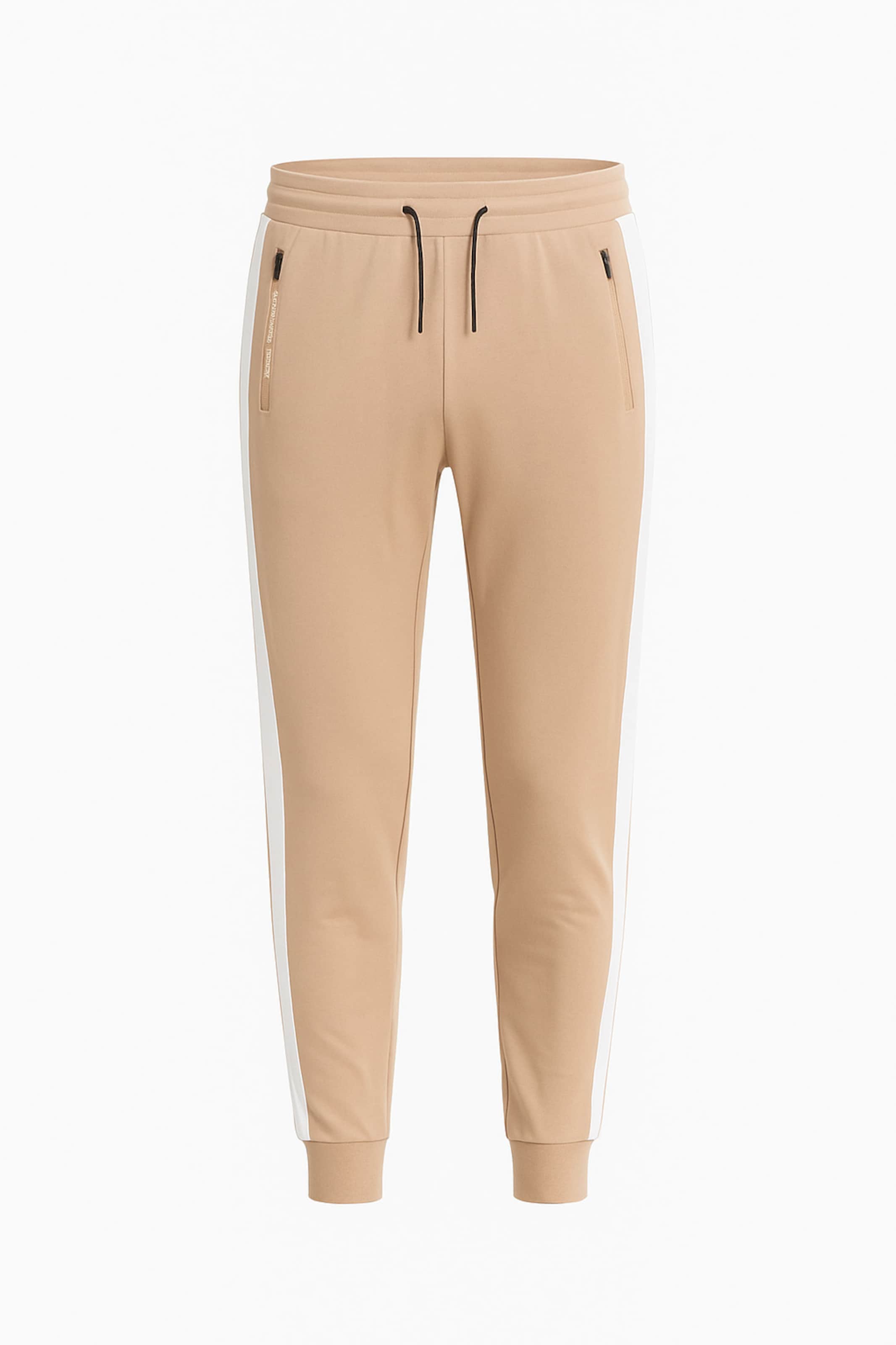 Ombre Hose 'OM-PASK-0229' in Beige: Vorderseite
