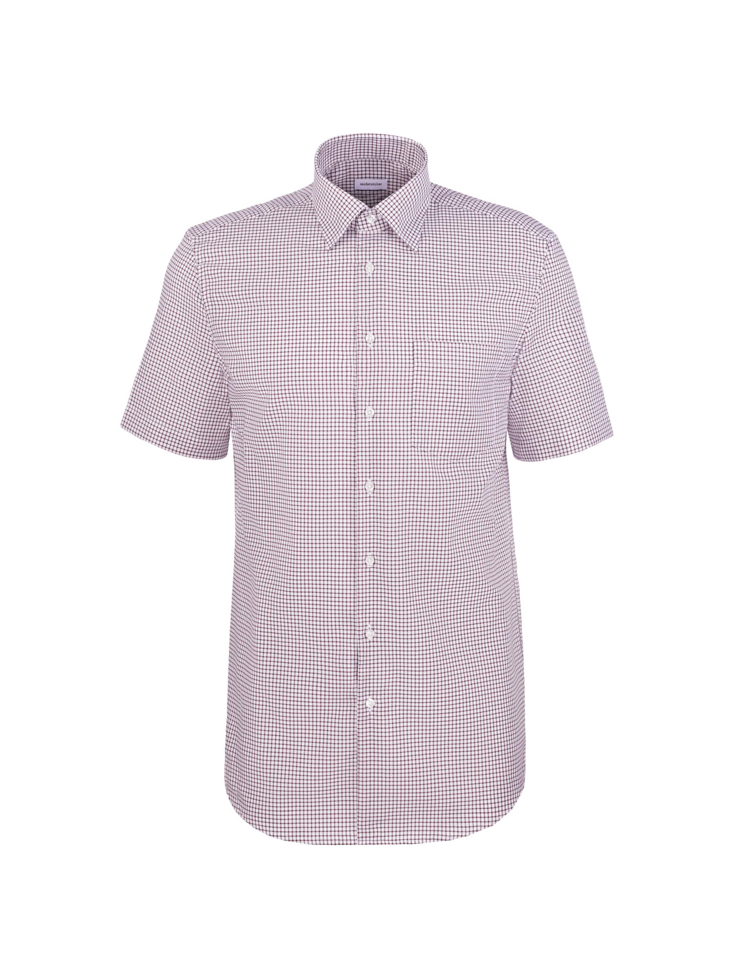 SEIDENSTICKER Regular fit Business shirt 'Classic Essentials' in Brown: front