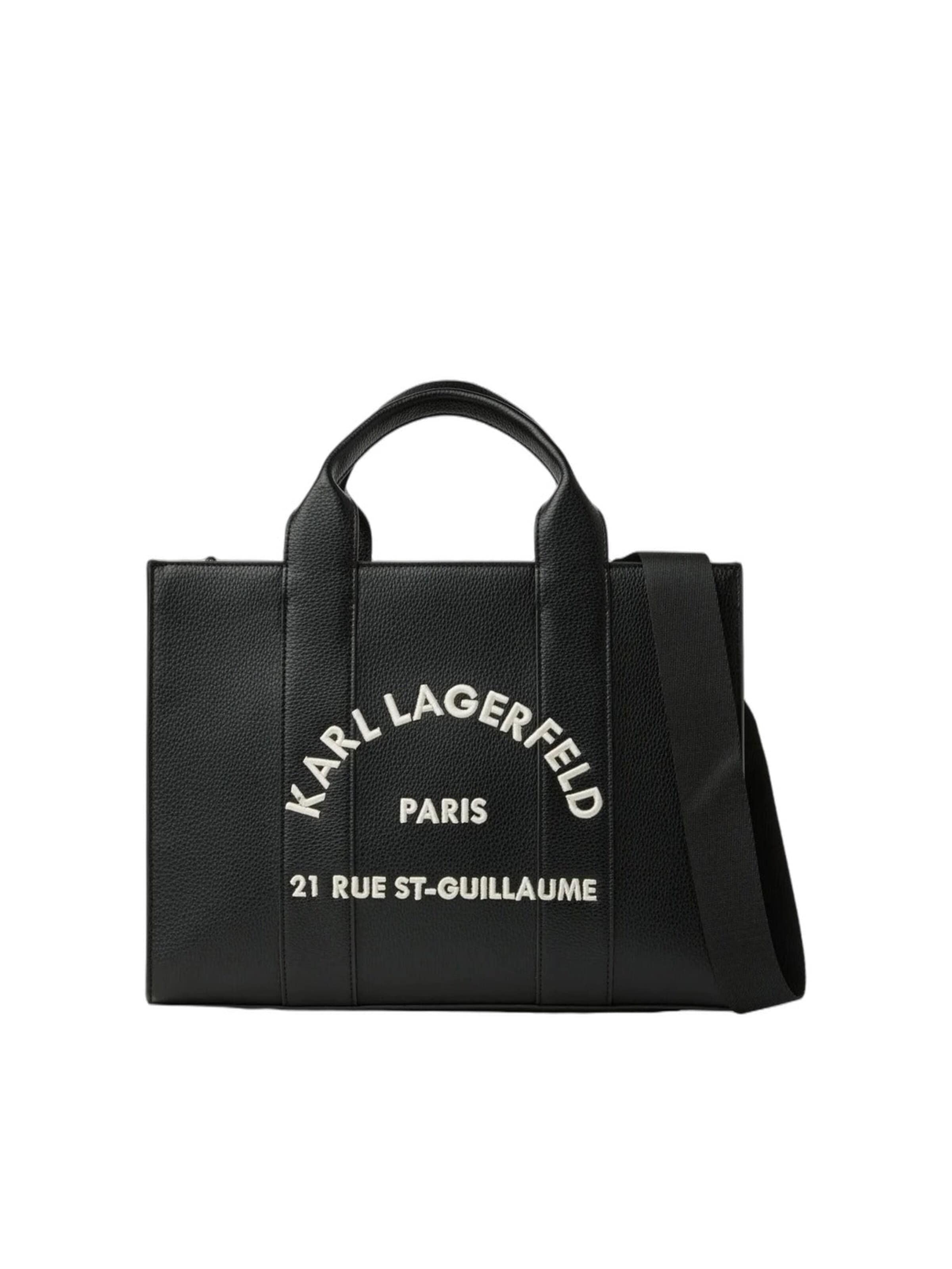 Karl Lagerfeld Cabas 'Carré' en One Size en noir, Vue avec produit