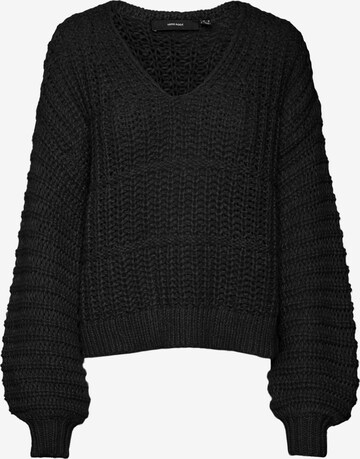 Pull-over 'SMILLA' VERO MODA en noir : devant