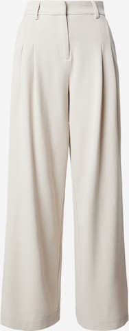 MSCH COPENHAGEN Широкий Брюки со складками 'Henrika' в Бежевый: спереди
