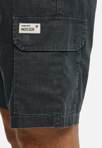 INDICODE JEANS Regular Cargobroek 'INCorry' in Grijs