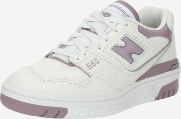 new balance Platform trainers 550 in White ABOUT YOU