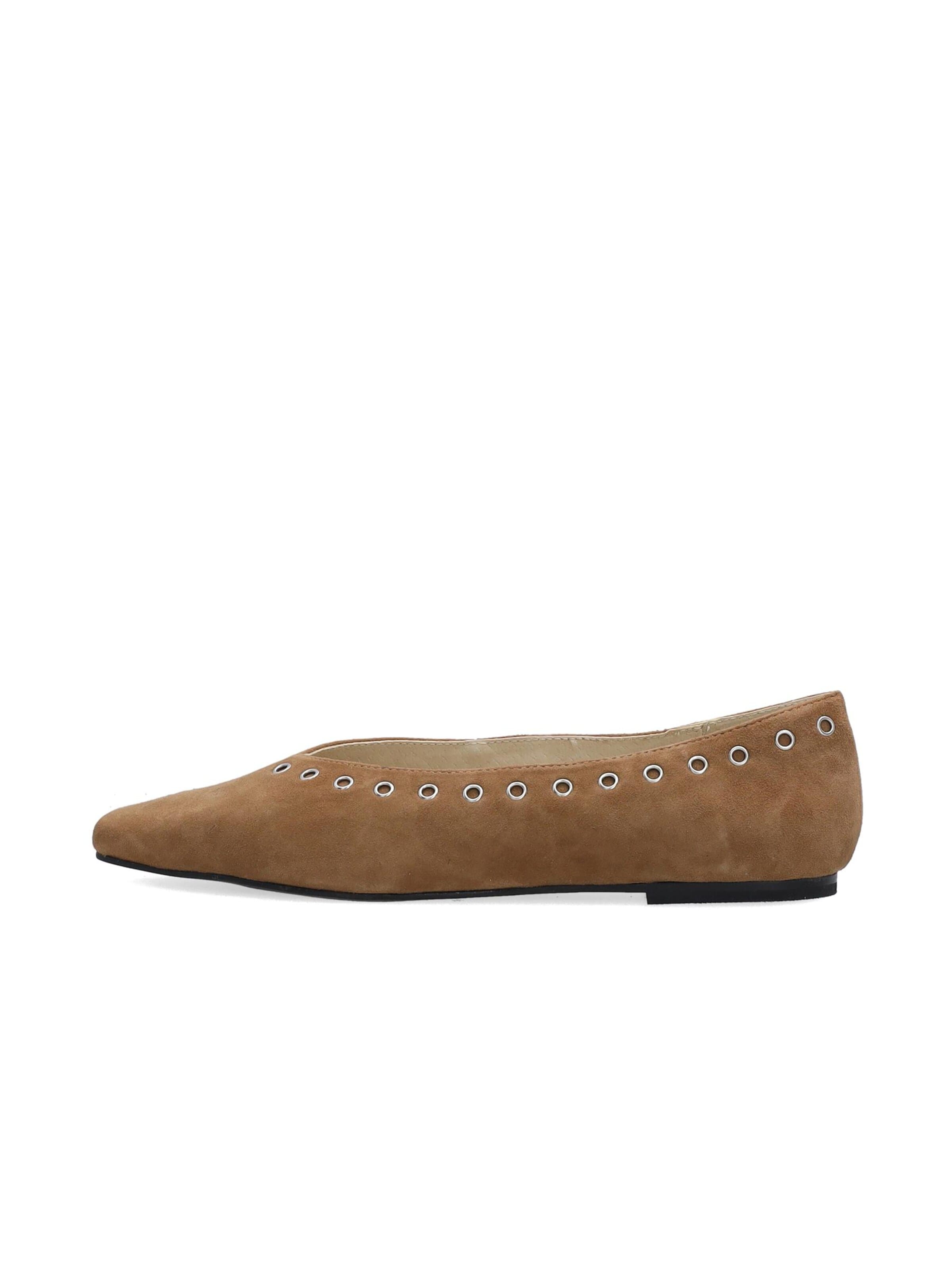 VENEZIA Ballet Flats in 36 in Brown, Item view