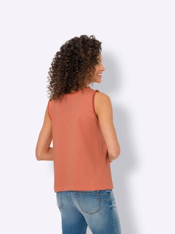 Top di heine in arancione