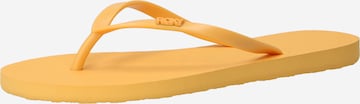Flip-flops 'VIVA IV' de la ROXY pe galben: față