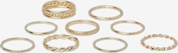 PIECES Ring 'LUTTI' in Gold: front