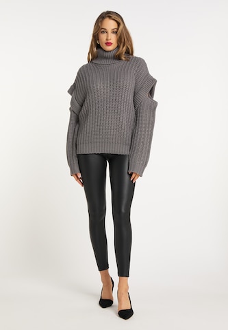 faina Pullover in Grau