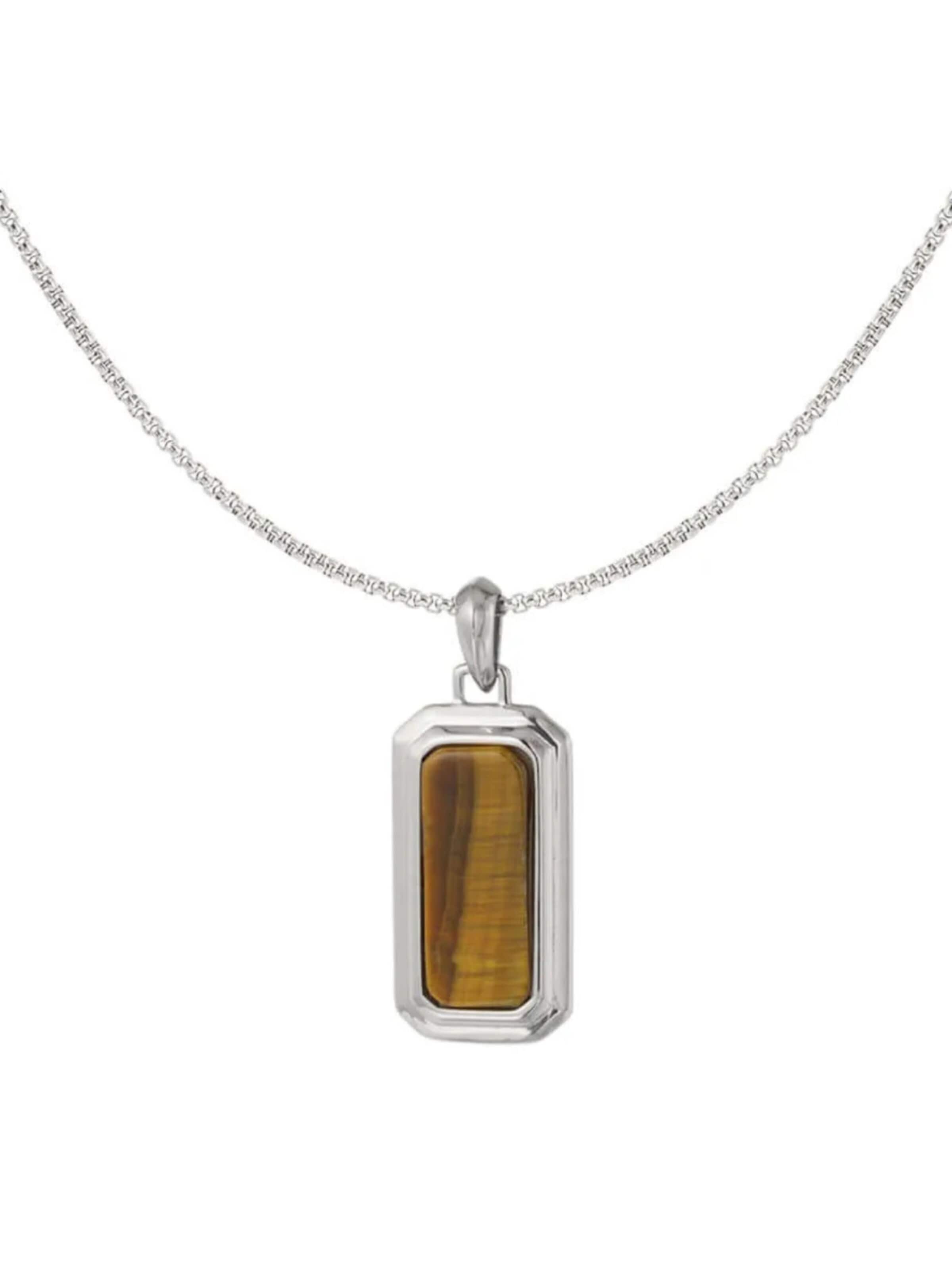 Eternal Necklace in Brown