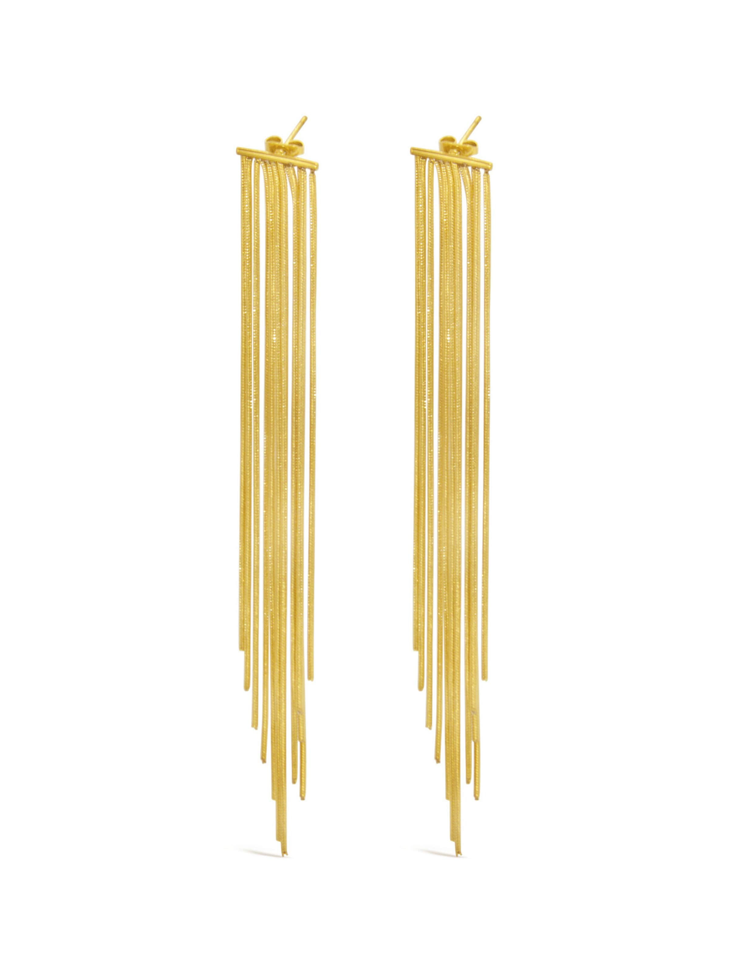 ARS-ARGENTI Earrings 'GLAMBANG' in Gold: front