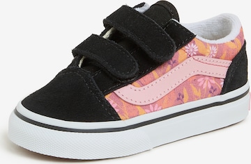 juoda VANS Sportbačiai 'Old Skool Hook And Loop': priekis