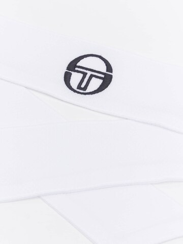 Fascia sportiva per la testa 'Pro Tie' di Sergio Tacchini in bianco