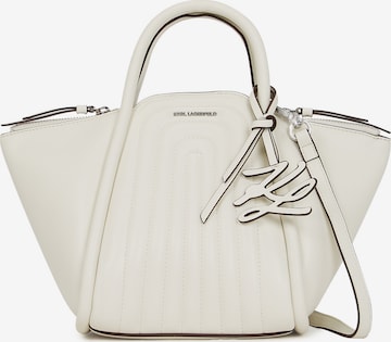 Karl Lagerfeld Käsilaukku värissä valkoinen: etupuoli