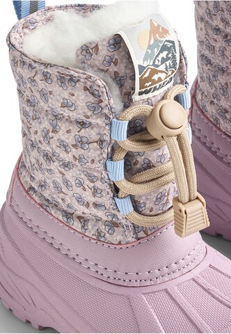Bottes de neige 'Aleex' WHEAT en rose