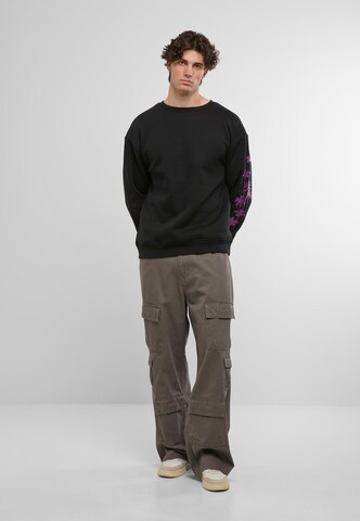 Just Rhyse Sweatshirt 'Night in Paradise' in Schwarz