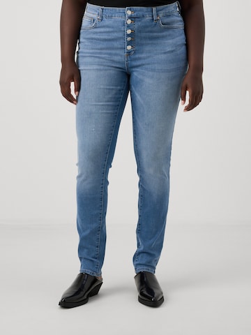 ONLY Carmakoma Slimfit Τζιν 'CARHUSH' σε μπλε: μπροστά