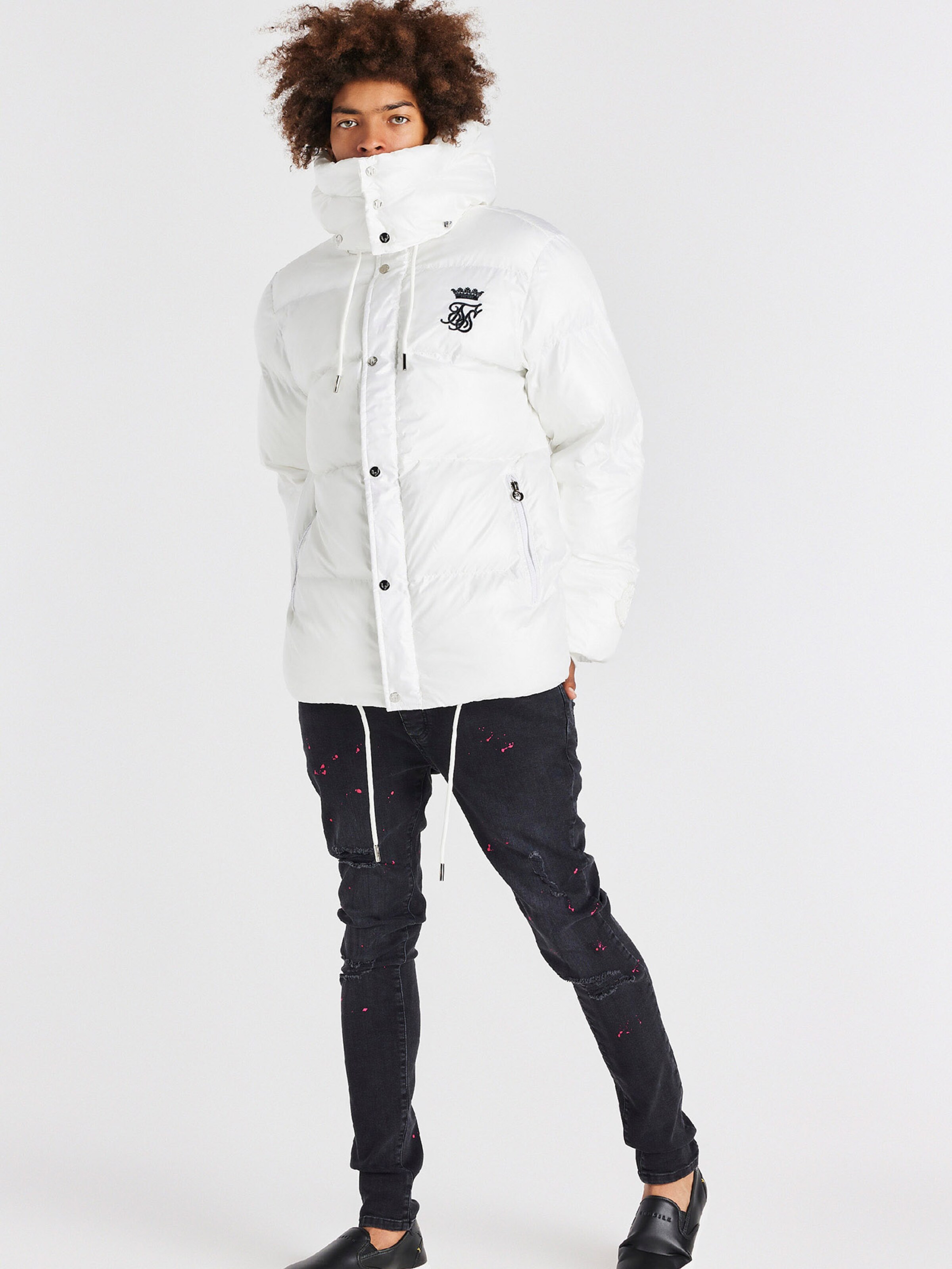 Vêtements Veste d’hiver SikSilk en Blanc 