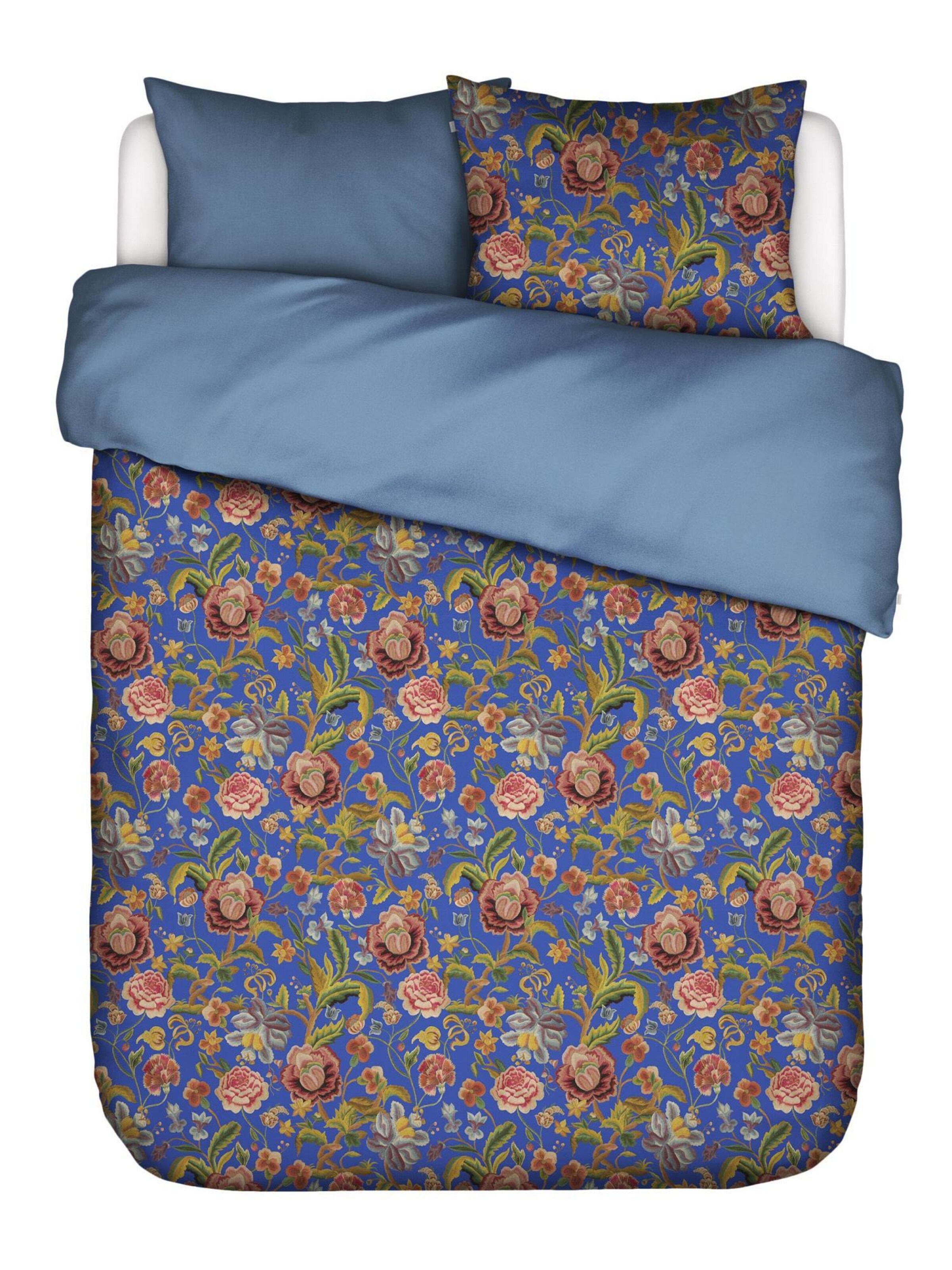 ESSENZA Bettbezug in Blau: Vorderseite