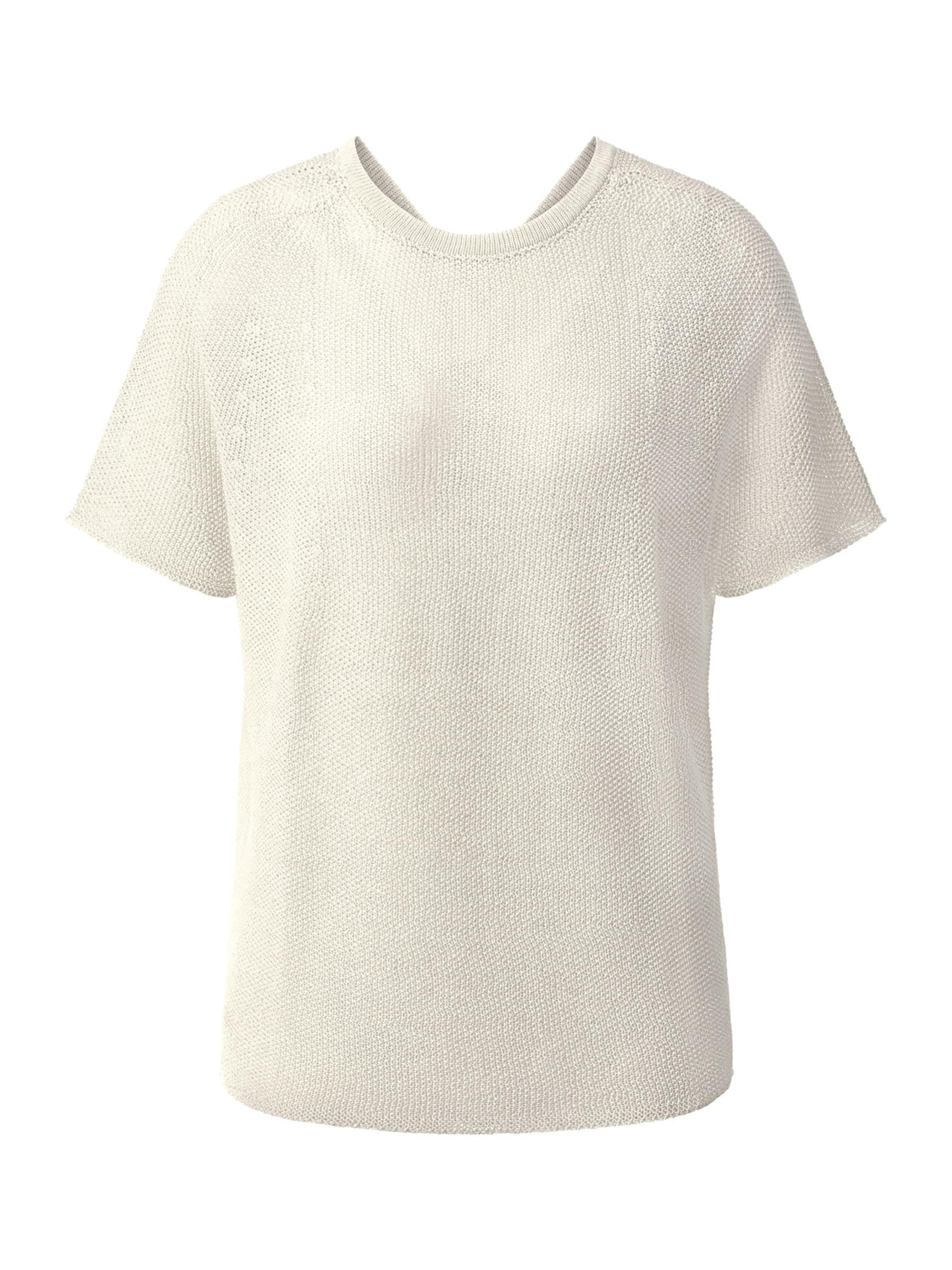 Rich & Royal Pullover in Weiß: Vorderseite