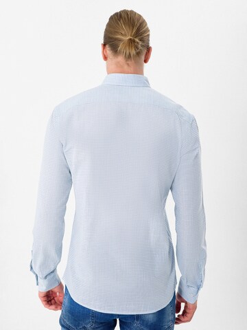 Moxx Paris Slim fit Button Up Shirt in Blue