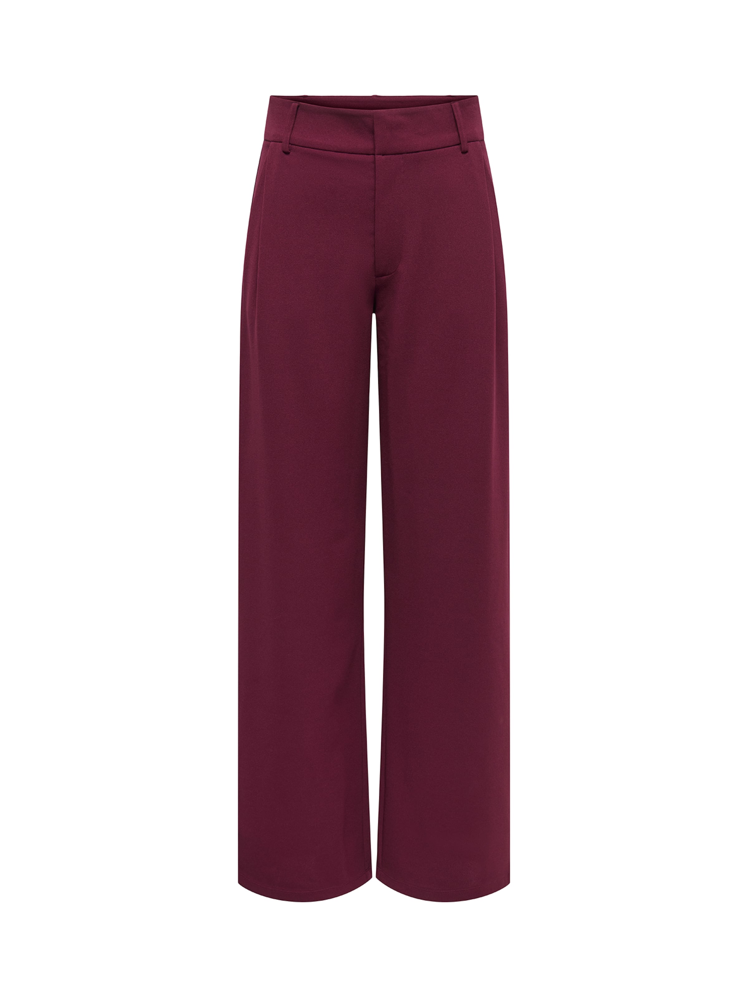 JDY Pantalon à pince 'JDYGEGGO' en 34/32 en lie de vin, Vue avec produit