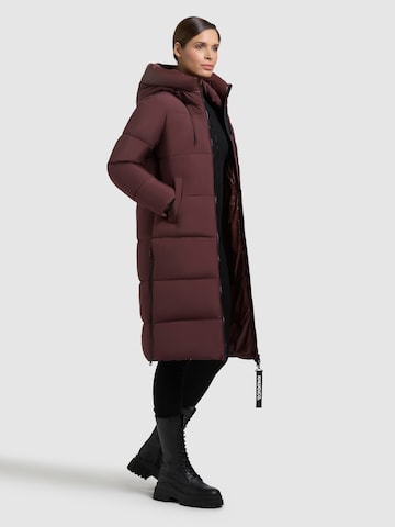 khujo Wintermantel 'Nalu' in Rot