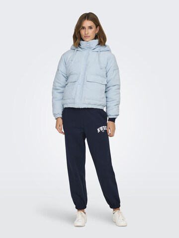 ONLY Winter jacket 'ONLEvi' in Blue