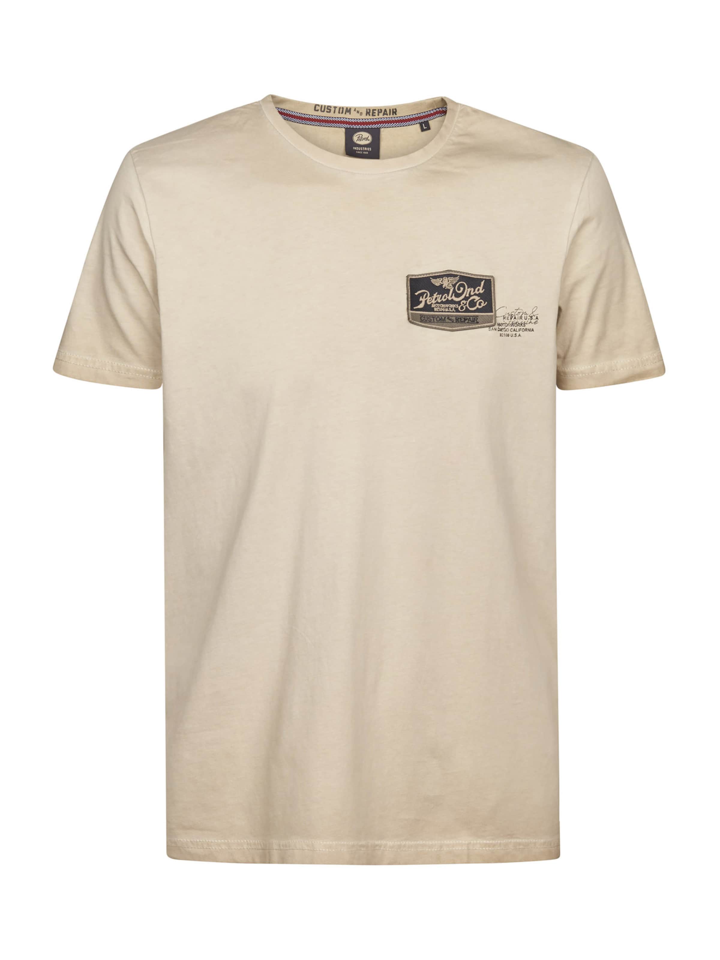 Petrol Industries Póló - barna: elől