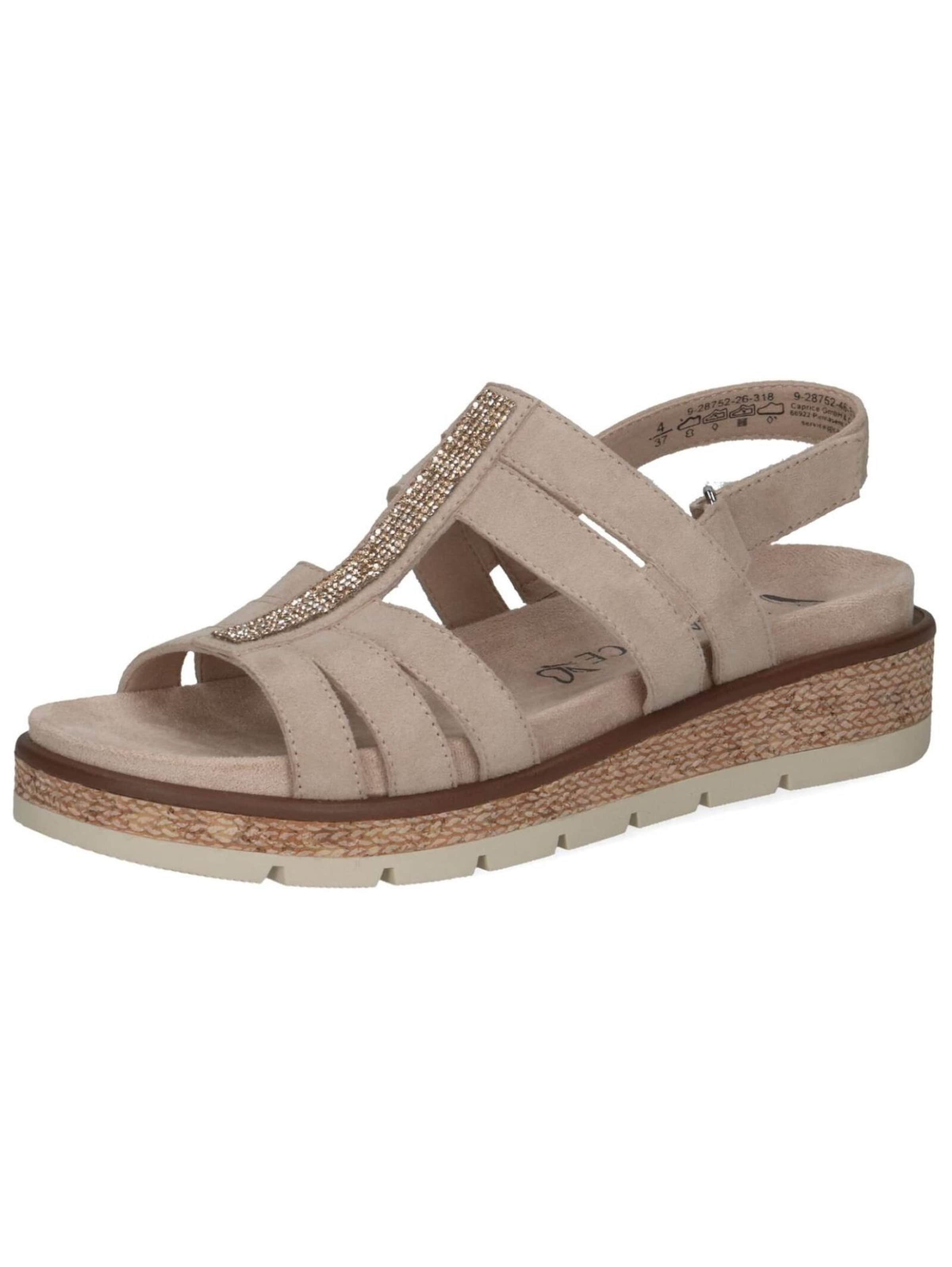 Sandales CAPRICE en beige : devant