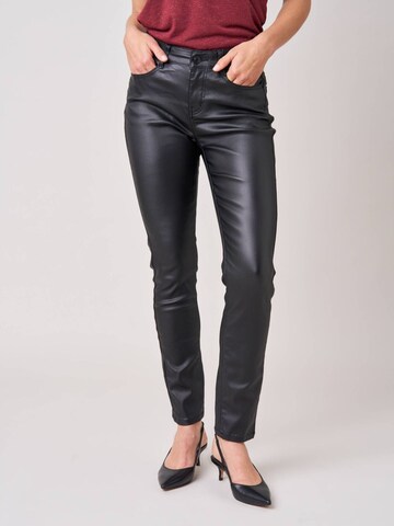 Coupe slim Pantalon Deeluxe en noir