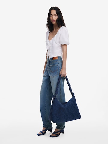 Desigual - Bolso de hombro en azul