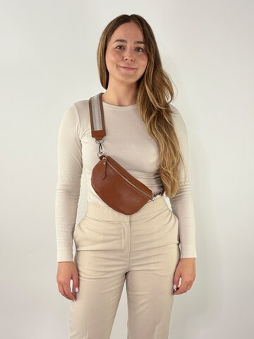 Sacs banane 'CHIARA small' lePelou en marron