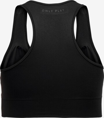 Only Play Curvy Bustier Sport-BH 'DAISY' in Schwarz