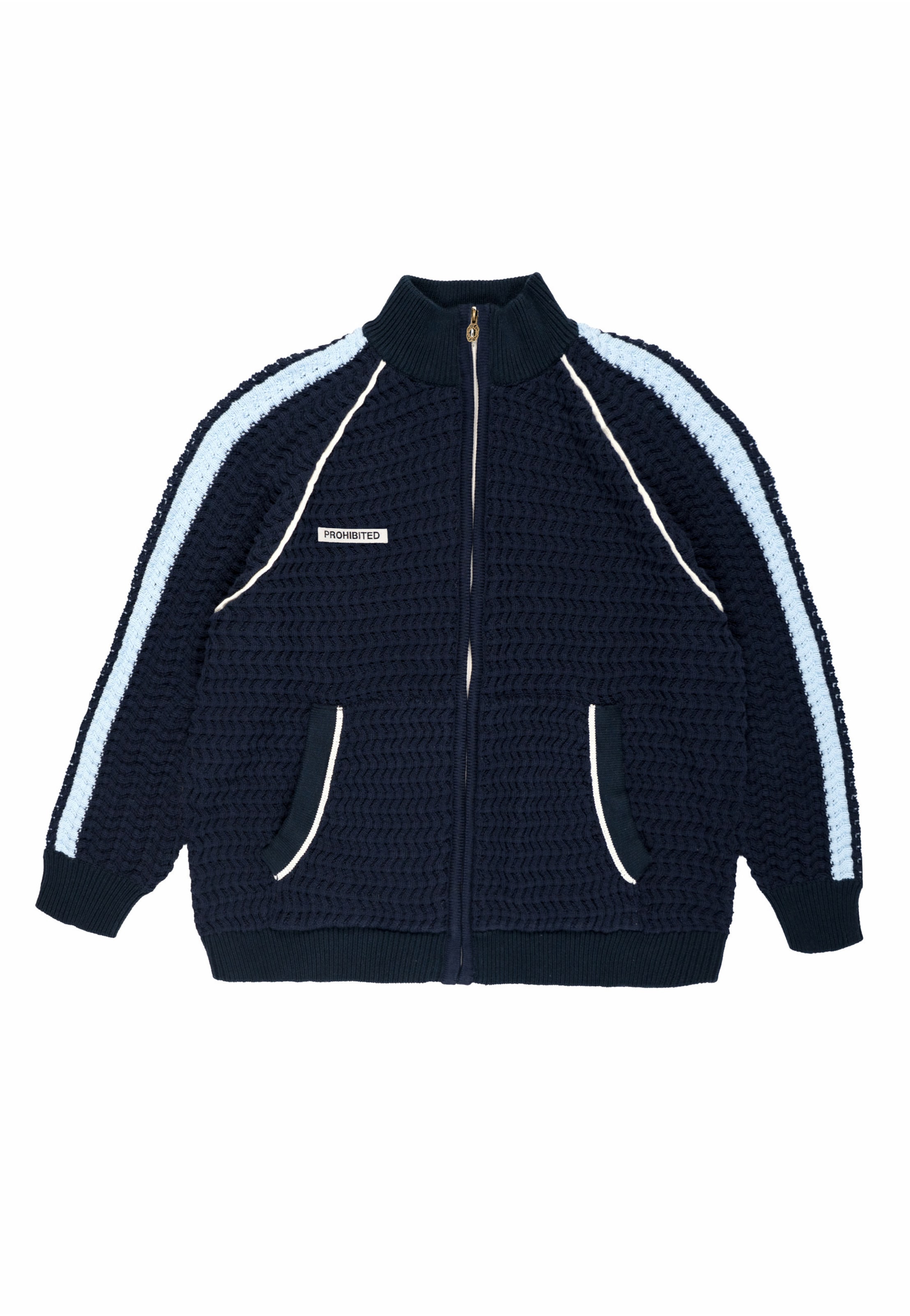 Prohibited Übergangsjacke in Blau: Vorderseite