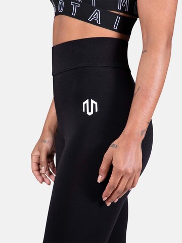 MOROTAI Skinny Sporthose 'Premium' in Schwarz