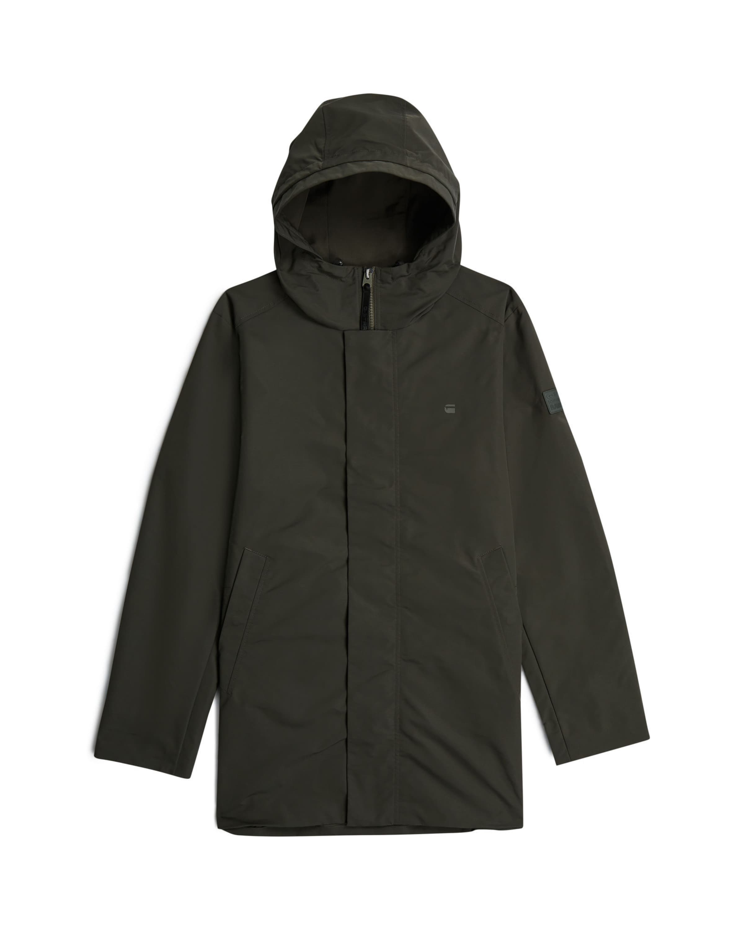 G-STAR Tussenparka 'Clean Vodan ' in Grijs: voorkant