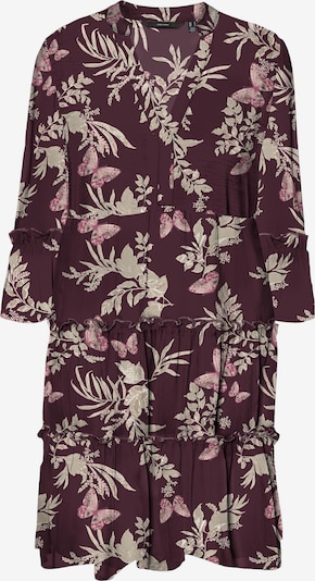 VERO MODA Robe-chemise 'EASY JOY' en menthe / rose / lie de vin, Vue avec produit