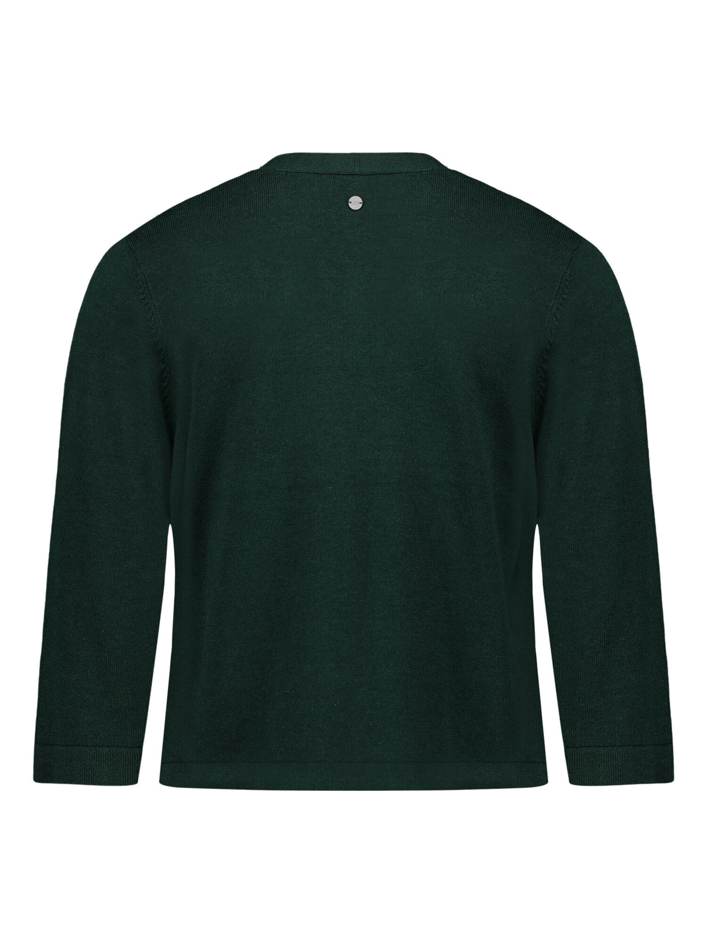 zero Gebreid vest in Groen