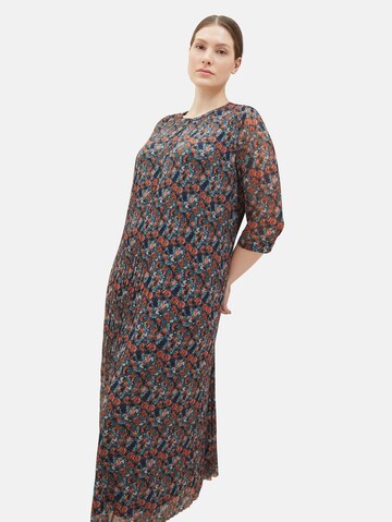 Tom Tailor Women + Shirt dress in Blue