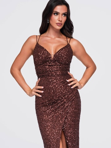 Ombre Abendkleid‌‌‌‌‌‌‌‌‌‌ in Braun
