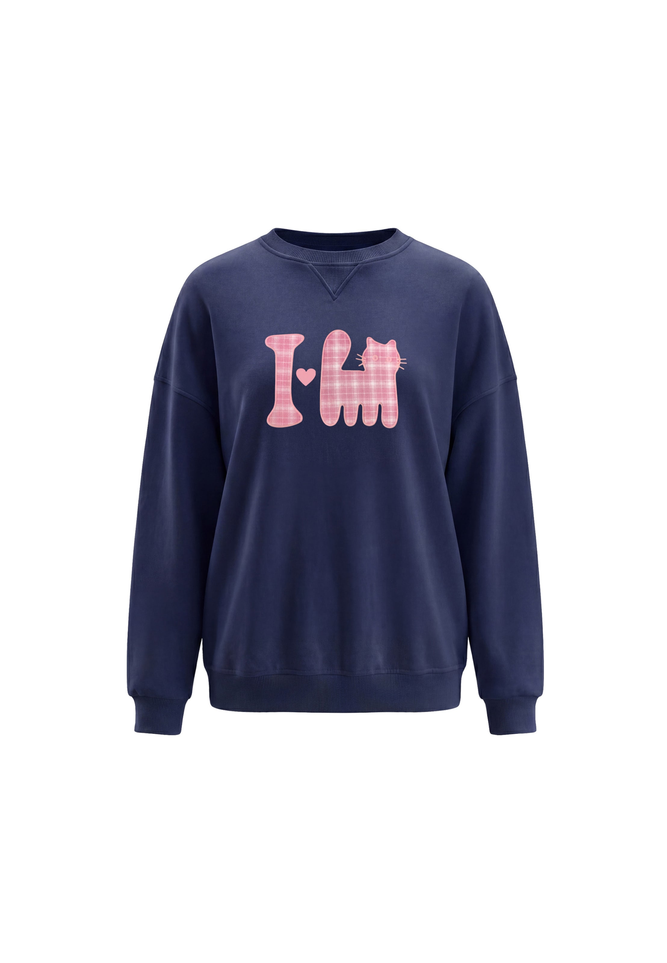 MYMO - Sudadera en azul: frente