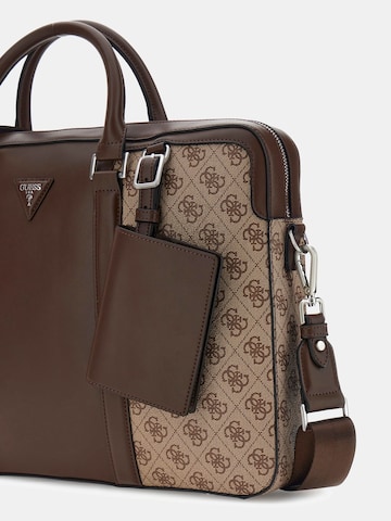 GUESS Laptop Bag 'Milano' in Beige