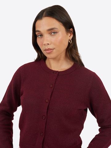 BRAVE SOUL Gebreid vest in Rood