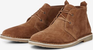 JACK & JONES Buty Chukka 'Bravo' w kolorze brązowy